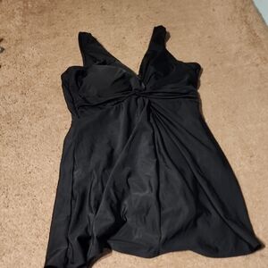 Miraclesuit Black Mini Dress